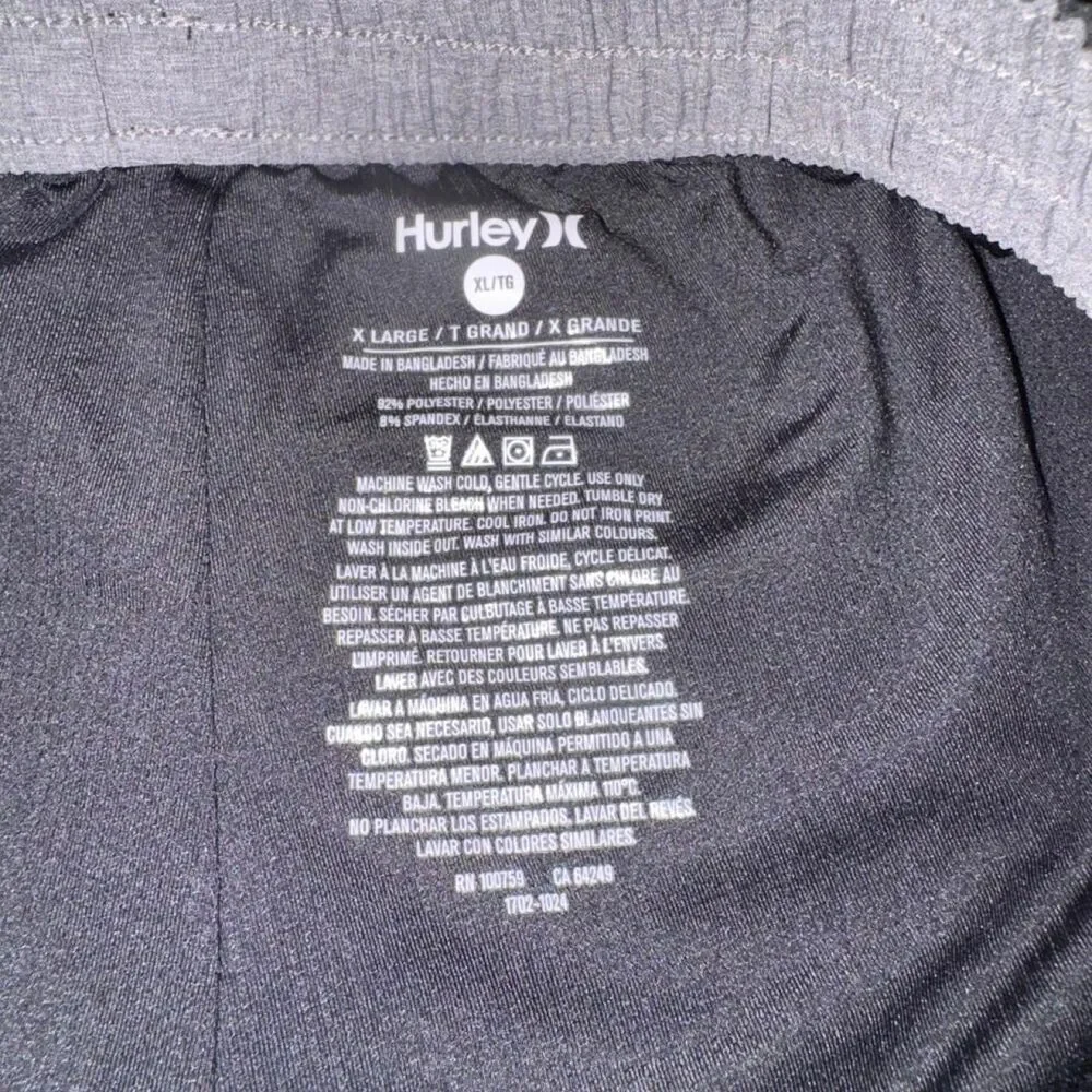Hurley Men's Black Board Shorts Size XL